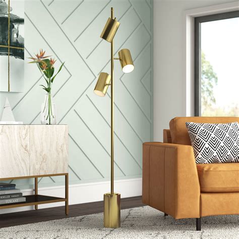 wayfair floor lamps modern|contemporary modern floor lamps.